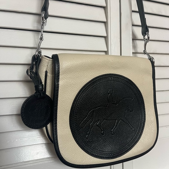 Stylish Black and Cream Women's Bag Tucker Tweed - Picture 3 of 8